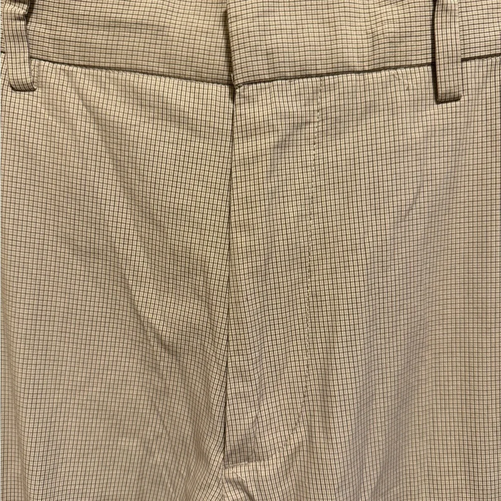 Banana Republic Men’s Khaki Tan Plaid Pants Sz 31/32